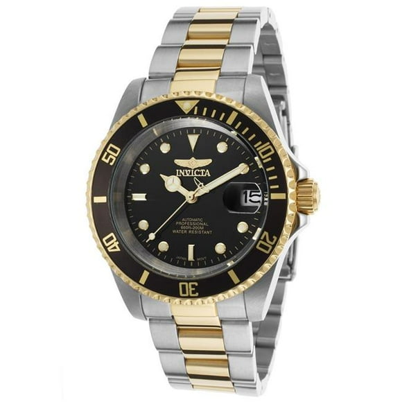 Invicta Pro Diver Automatic Black Dial Two-tone Men's Watch 8927C