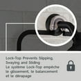 thumbnail image 4 of Better Homes & Gardens Satin Nickel or Matte Black over the Shower Caddy, 4 of 8