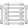 thumbnail image 1 of Bloqueo de seguridad para ventanas para niños, cerradura para armario de bebé, 8 piezas de bloqueo de seguridad para cajones para bebés, cerraduras y pestillos para armarios, seguridad para, 1 of 5