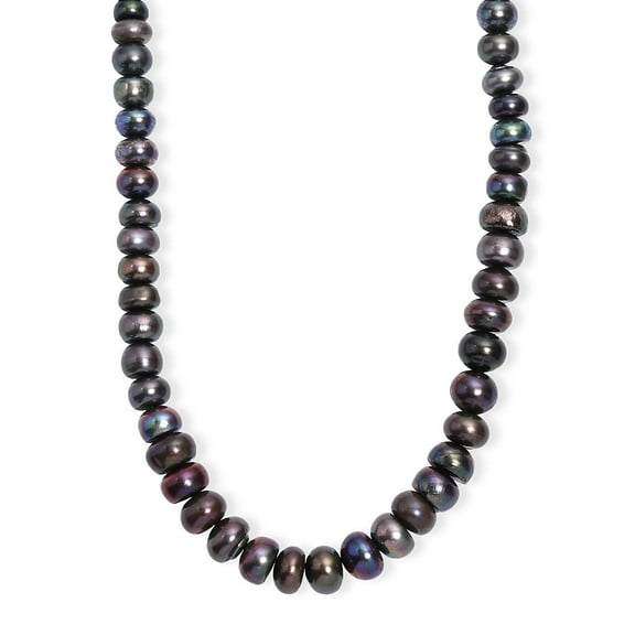 Peacock Pearl D Necklace in Stainless Steel 18 Inches Christmas Gifts