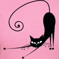 thumbnail image 3 of CafePress - Black Cat Women's Dark T Shirt - Women's Traditional Fit Dark T-Shirt, 3 of 4