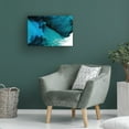 thumbnail image 2 of Canvas Wall Art - Tom Quartermaine 'Blue Alcohol Ink' Wall Art for Living Room, Bedroom, or Office Décor by Trademark Fine Art - 47 x 30 Inches, 2 of 4