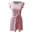 thumbnail image 5 of YUELONGHU Girls Fashion Dresses Kids Dress Up Dress Girls Dresses for Everyday Wear Outdoor Adventures and Casual Occasions Stylish for Ages 5 14 11-12 Years, 5 of 6