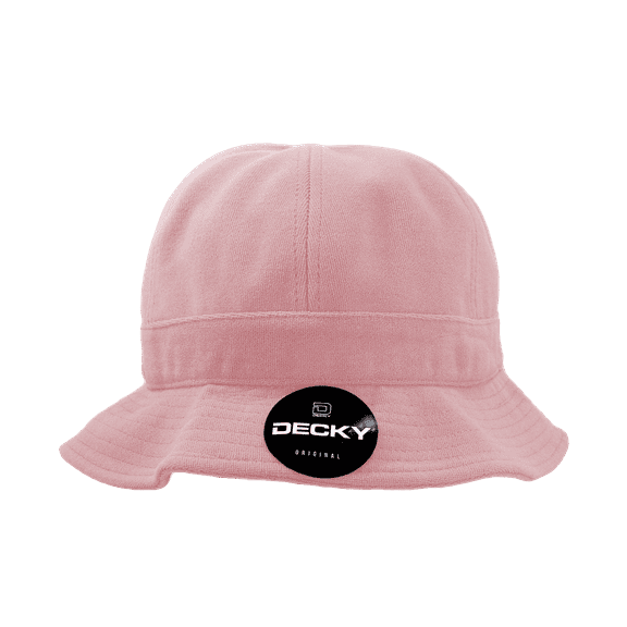 Decky 980 Terry Bucket Hats, Pink