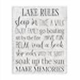 thumbnail image 3 of Stupell Industries Règles Motivationnelles du Lac Styles de Texte Noir Blanc, 3 of 4