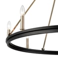thumbnail image 2 of 9508-MB/MG-Millennium Lighting-Carruth - 8 Light Chandelier-30.2 Inch Tall and 36 Inch Wide     -Traditional Installation, 2 of 7