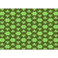 thumbnail image 1 of Ahgly Company Machine Washable Indoor Rectangle Transitional Bright Green Area Rugs, 5' x 8', 1 of 7