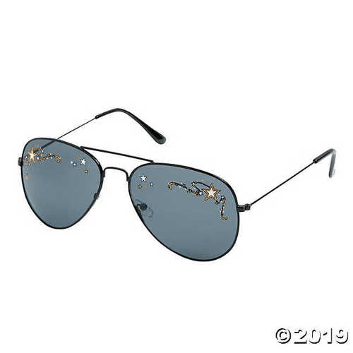 Timeless Glamour Aviator Sunglasses - 12 Pc.