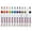 One 12 colors, variant on 12 Pcs Quick-Drying Permanent Markers Paint Pens Waterproof Marker Pen for Metal