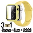 thumbnail image 4 of Correa para Apple Watch compatible con 38mm / 40mm de Silicón + Case Protector de pantalla con Cristal Templado. Mamá Pulpo  Silicón con case, 4 of 6