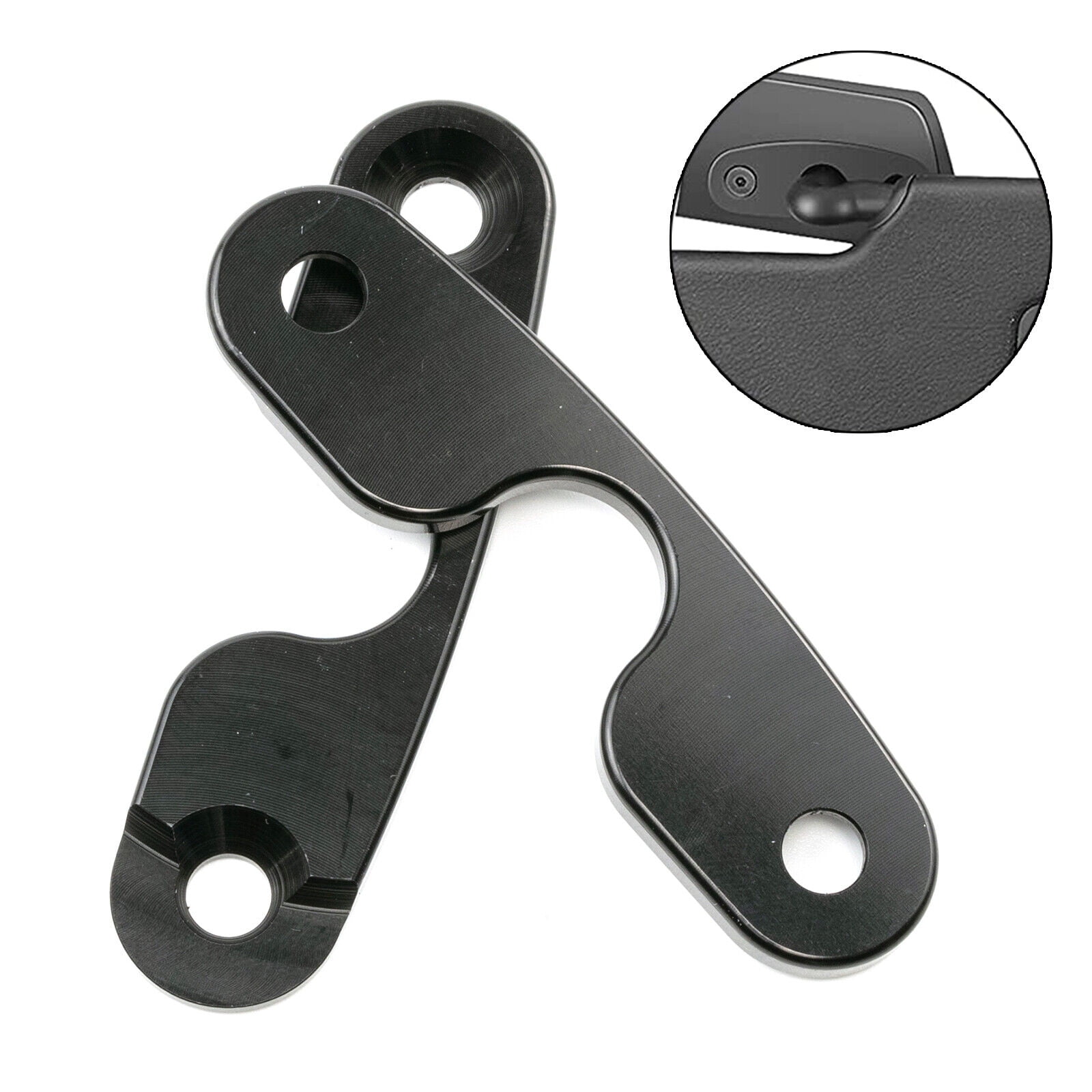 Sun Visor Repair Kit Heavy Duty Mounting Clips For Jeep Wrangler JK JL