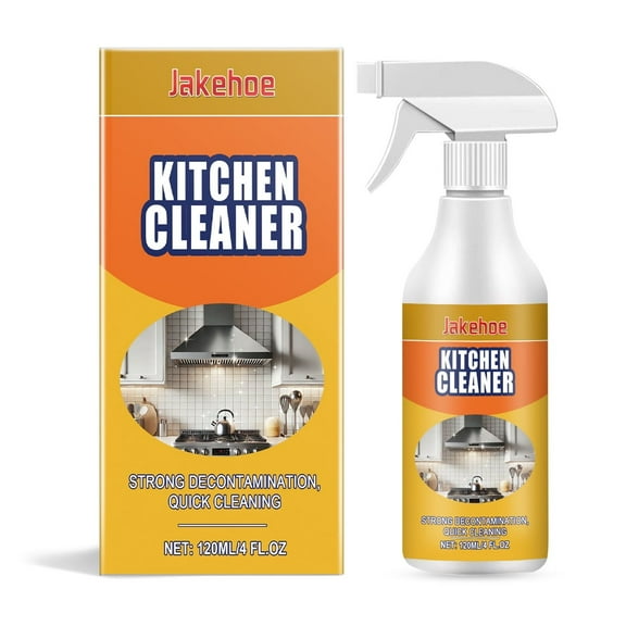 Kitchen grease cleaner kitchen range hood stove oil stain cleaning multi-effect decontamination cleaning agent