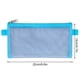 thumbnail image 2 of Estuche De Malla Para Lápices, Bolsa Organizadora Transparente, Almacenamiento De Material Escolar, Estuche Para Artículos De Oficina, Porta Accesorios De Viaje, Construcción De Nailon Resistente, 2 of 8