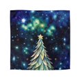 thumbnail image 1 of Árbol de Navidad sobre un cielo lleno de estrellas - Funda nórdica de microfibra, 1 of 10