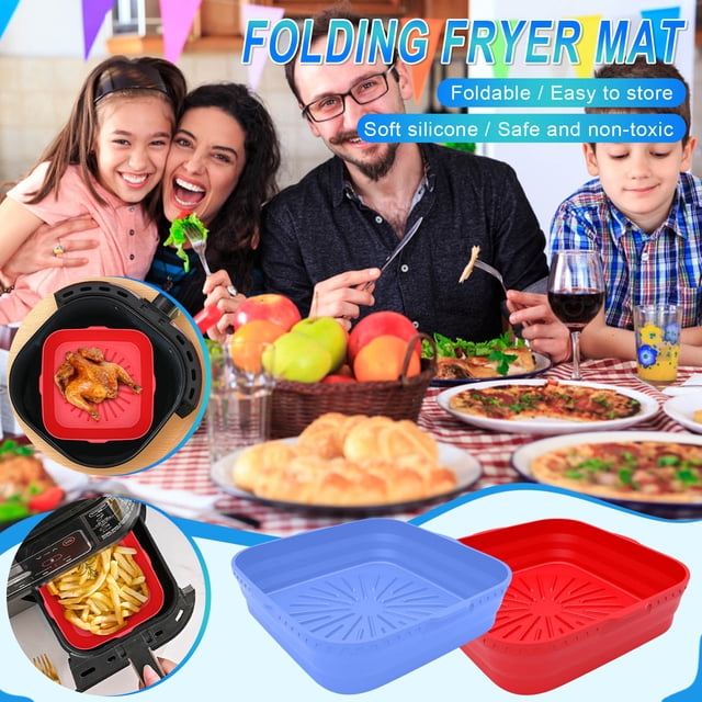 Yhsdtq,Portable Electric Fryer, Non-Stick Coating, Foldable Design, Easy Cleanup, Stainless Steel, For Home Cooking, Compact Size, Energy Efficient, Small Kitchen Appliance, Travel Fryer
