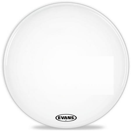 24" MS1 Marching Bass Drum Head White