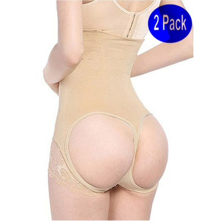 LELINTA High Waisted Tummy Control Butt Lifting Panties Butt Lift