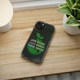 thumbnail image 5 of DistinctInk Clear Case for Apple iPhone 15 (6.1" Screen) - Live Green Love Green Think Green, 5 of 9