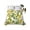Yellow, variant on Lemon Yellow King Size Flat Sheet, Wrinkleproof & Fadeproof Cooling Flat Bed Sheet Only, Country Watercolor Floral Leaf Green White Breathable Soft Bedding Top Sheets 105 x 98 Inches