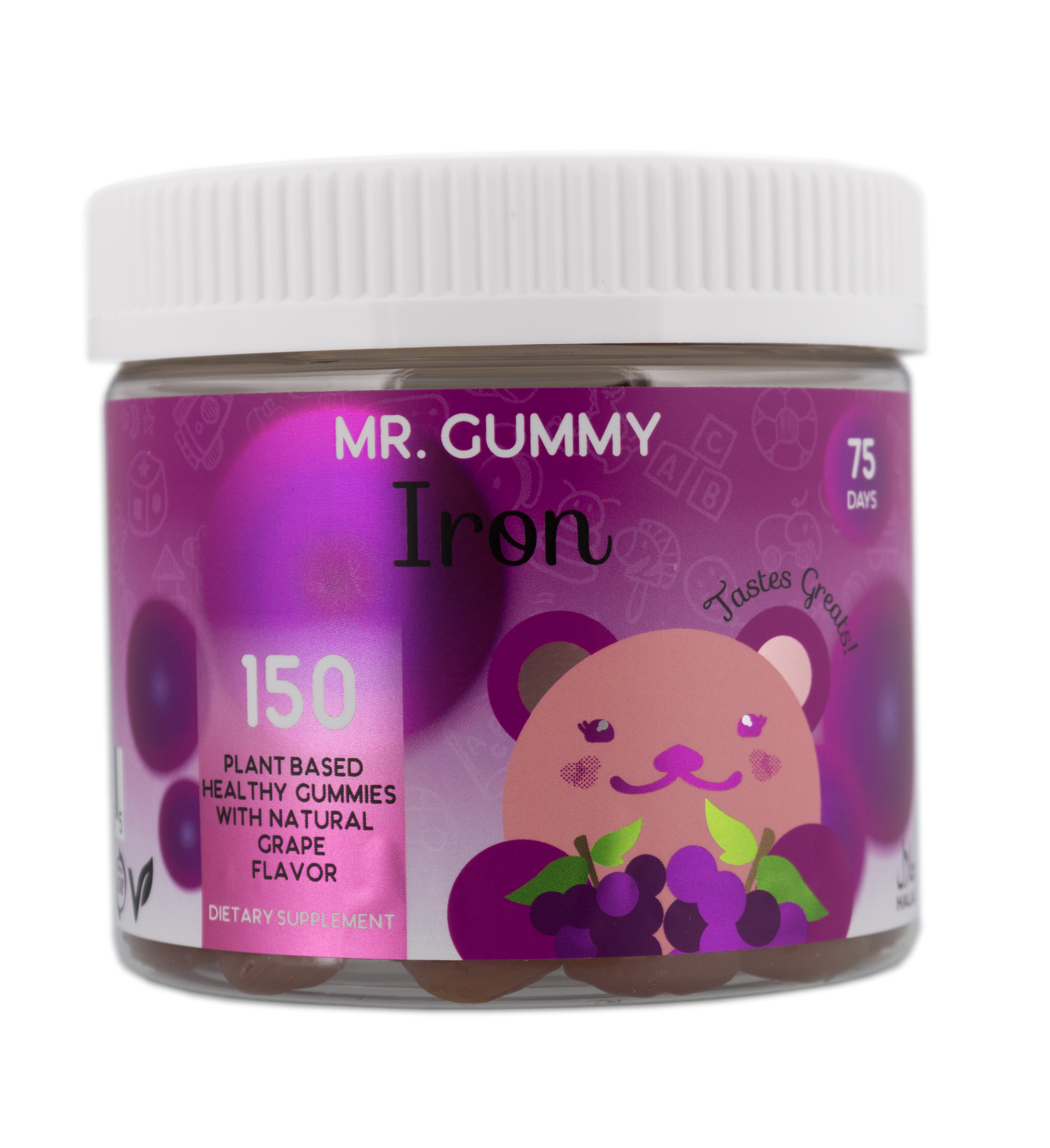 Mr Gummy Vitamins Iron Supplement Promotes Proper Body Function