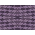 thumbnail image 1 of Ahgly Tapis Rectangulaire Lavable en Machine Intérieur Transitionnel Prune Violet, 2 Pieds x 3 Pieds, 1 of 7