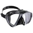 thumbnail image 2 of Visor Máscara Adulto CRESSI  Big Eyes Negro Dos Lentes Transparentes, 2 of 9