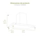 thumbnail image 5 of Combo Parrilla a Gas 5 Quemadores AVERA Campana Extractora de Isla 90 cm VT5CEN90B/Gas Natural y Gas LP/Vidrio Templado, 5 of 6