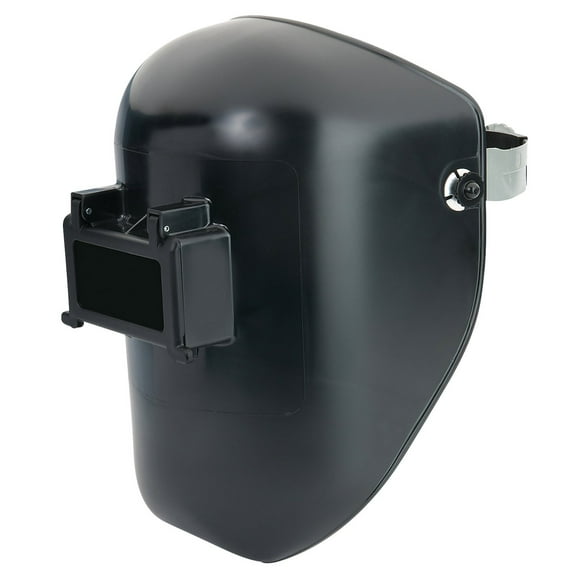 Fibre-Metal by Honeywell 906BK 10 Piece Lift Front Helmet, Black, Medium