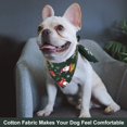 thumbnail image 5 of 2 Pieces Christmas Dog Bandanas, Dog Scarf, Christmas Dog Bandanas, Dog Scarf for Pets Christmas Decorations, Suitable for Christmas Gifts for Cats and Dogs, 5 of 5