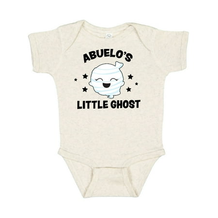 

Inktastic Cute Abuelo s Little Ghost with Stars Gift Baby Girl Bodysuit