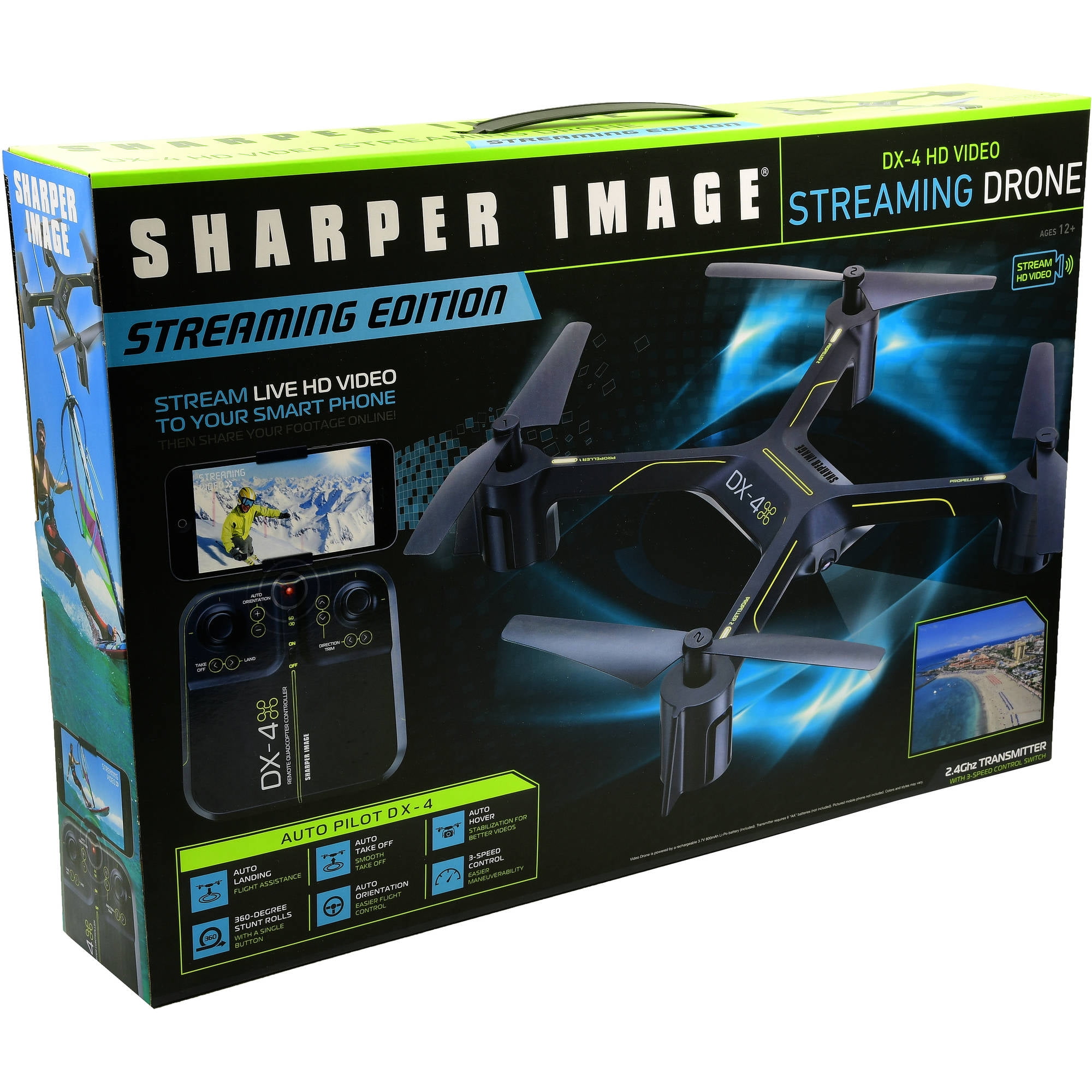SHARPER IMAGE DX-4 VIDEO STREAMING DRONE REPLACEMENT PARTS remote control