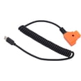 thumbnail image 1 of Universal Spring Power Cable Quick Charging Power Cable, USB C Power Flexible Cable to D Tap Mobile Phone Tablet Device for Digital Camera Accessories, 1 of 9