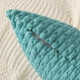 thumbnail image 4 of sasyxdc Kevin Textile 12x24 Inch Pillow Cover 1 Pack Boho Decorative Soft Striped Corduroy Lumbar Farmhouse Solid Color Accent Rectangle Cushion Case for Living Room Couch Sofa Bed  Light, 4 of 8