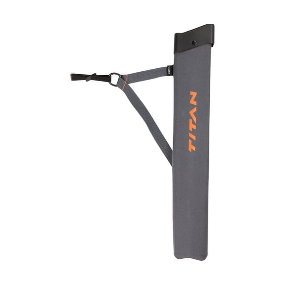 Titan Compact Hip Quiver, Polyester, 17.5 in H x 3.5 in D, 0.6 lbs., Gray