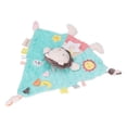 thumbnail image 1 of Manta Para Acurrucarse Para Bebés, Linda Manta De Seguridad Para Bebés Con Sonajero Para Cochecito Para Mayores De 0 Años Mgaxyff Baby Teething Teether Blanket, 1 of 8