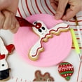 thumbnail image 4 of Zhuge 2-Pack 5.5-Inch Silicone Cookie Decorating Swivel Stand Turntable (Purple), 4 of 5