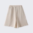 thumbnail image 6 of Cowsor Girls Shorts Elastic Waist Wide Leg Knee Length Shorts for Kids, 6 of 6