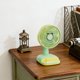 thumbnail image 1 of Candy Color Mini Desktop Fan USB Rechargeable Small Fan For Office Desk Summer Coolings Fan, 1 of 7