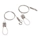 thumbnail image 3 of Cable para colgar cuadros con lazo, 2 piezas de alambre para colgar cuadros Kit de cables para colgar espejos Cable ajustable para colgar cuadros con gancho Estándares líderes en la industria, 3 of 14