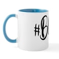 thumbnail image 2 of CafePress - Hashtag Blessed - 11 oz Ceramic Mug - Novelty Coffee Tea Cup, 2 of 6