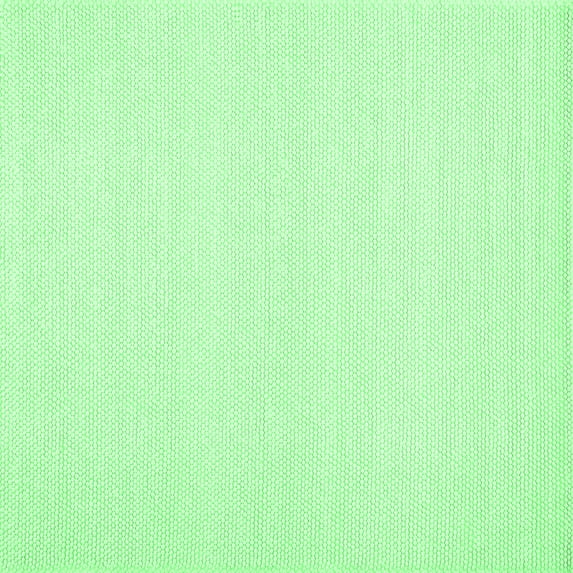 Ahgly Company Indoor Square Solid Emerald Green Modern Area Rugs, 7' Square