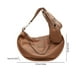 thumbnail image 3 of Bolso de hombro compuesto de PU Transpirable para mujer Durable con cremallera para el ocio diario, 3 of 8