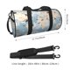 thumbnail image 2 of Fotbe Animals Travel World Map Bolsa Deportiva de Lona Plegable con Estampado, Bolsa de Gimnasio con Bolsillo Seco/Húmedo, Bolsa de Viaje Ultraligera de Gran Capacidad, 2 of 6