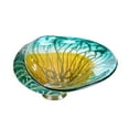 thumbnail image 1 of Moe's Marine Marigold Glass Wall Plate (Set of 2), 1 of 2