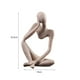 thumbnail image 1 of Estatua De Pensador, Escultura De Pensamiento De Resina, Adornos Artesanales Hechos A Mano, Decoración De Escritorio Para El Hogar, Oficina, Tiendas, Escaparate Methold HA022635-00, 1 of 7