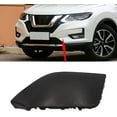 thumbnail image 2 of Seapple New Front Bumper Tow Bracket Cover Cap Compatible with 2016 2017 2018 2019 Nissan Rogue 2.0L 2.5L 622A0-6FL0H, 2 of 7