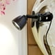 thumbnail image 2 of Lámpara de lectura LED con clip, luz USB para libros, portátil, PC, notebook, escritorio (negro, luz blanca), 2 of 7