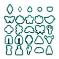 thumbnail image 2 of Juego de cortadores de polímero Soledad 25 uds herramientas para hacer pendientes accesorios, 2 of 9