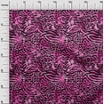 thumbnail image 2 of oneOone Cotton Cambric Fuschia Pink Fabric Animal Skin Sewing Craft Projects Fabric Prints By Yard 42 Inch Wide-7QZ, 2 of 4