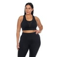 thumbnail image 1 of White Mark Women's Racer Back Sports Bra, 1 of 5
